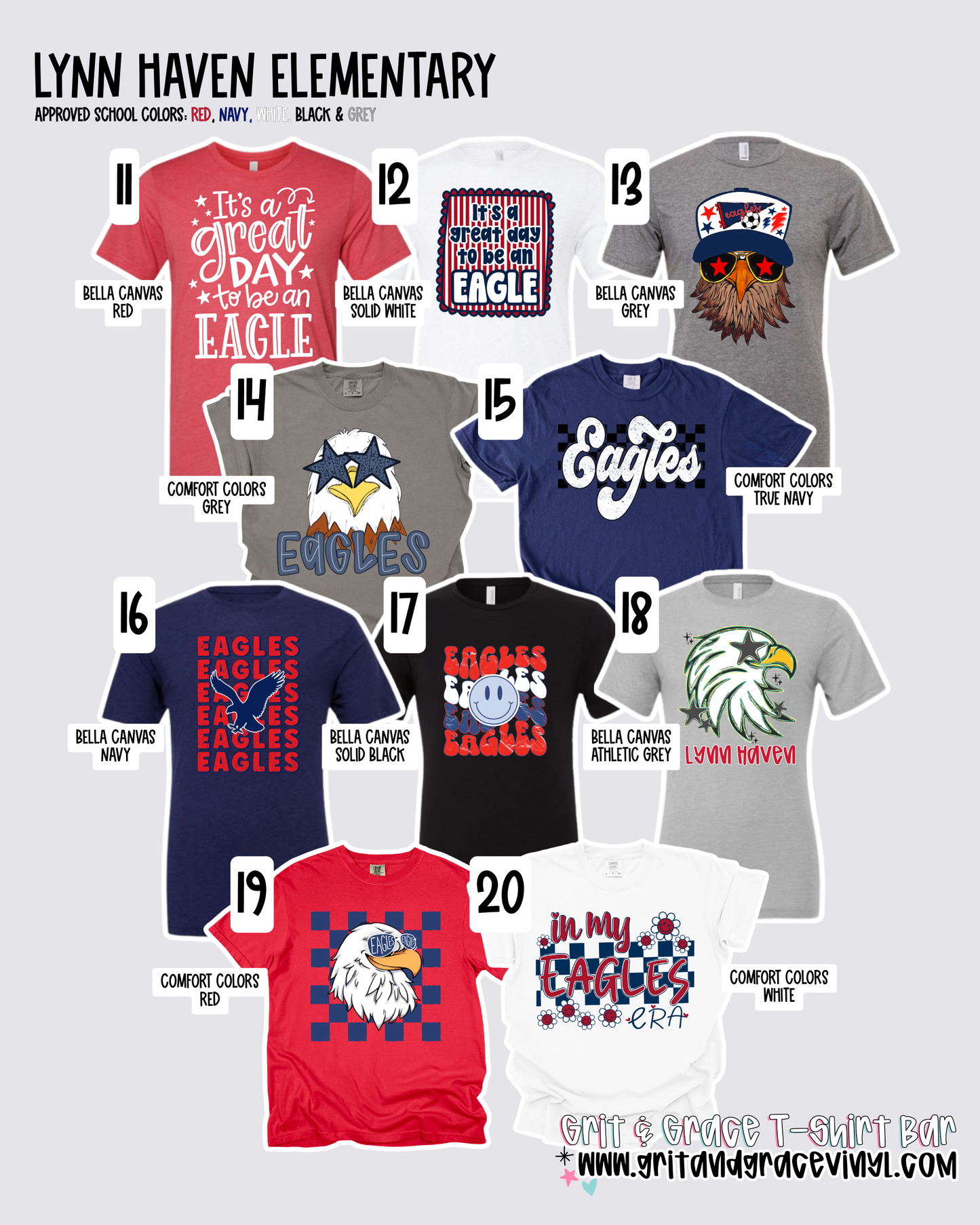 Lynn Haven Elementary - School Spirit [Principal Anderson APPROVED!] $3/item donated