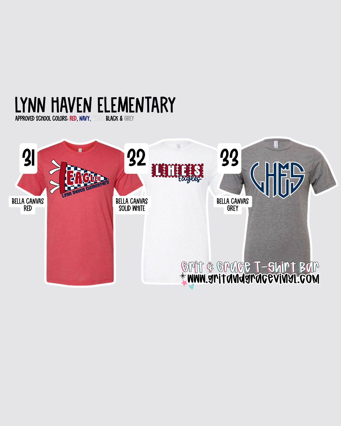 Lynn Haven Elementary - School Spirit [Principal Anderson APPROVED!] $3/item donated