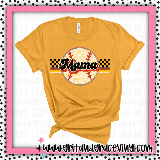 Baseball Mama Retro