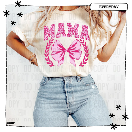 Mama Pink Bow