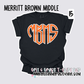 Merritt Brown Middle - School Spirit [Principal Hart APPROVED!] $3/item sold donated