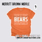 Merritt Brown Middle - School Spirit [Principal Hart APPROVED!] $3/item sold donated