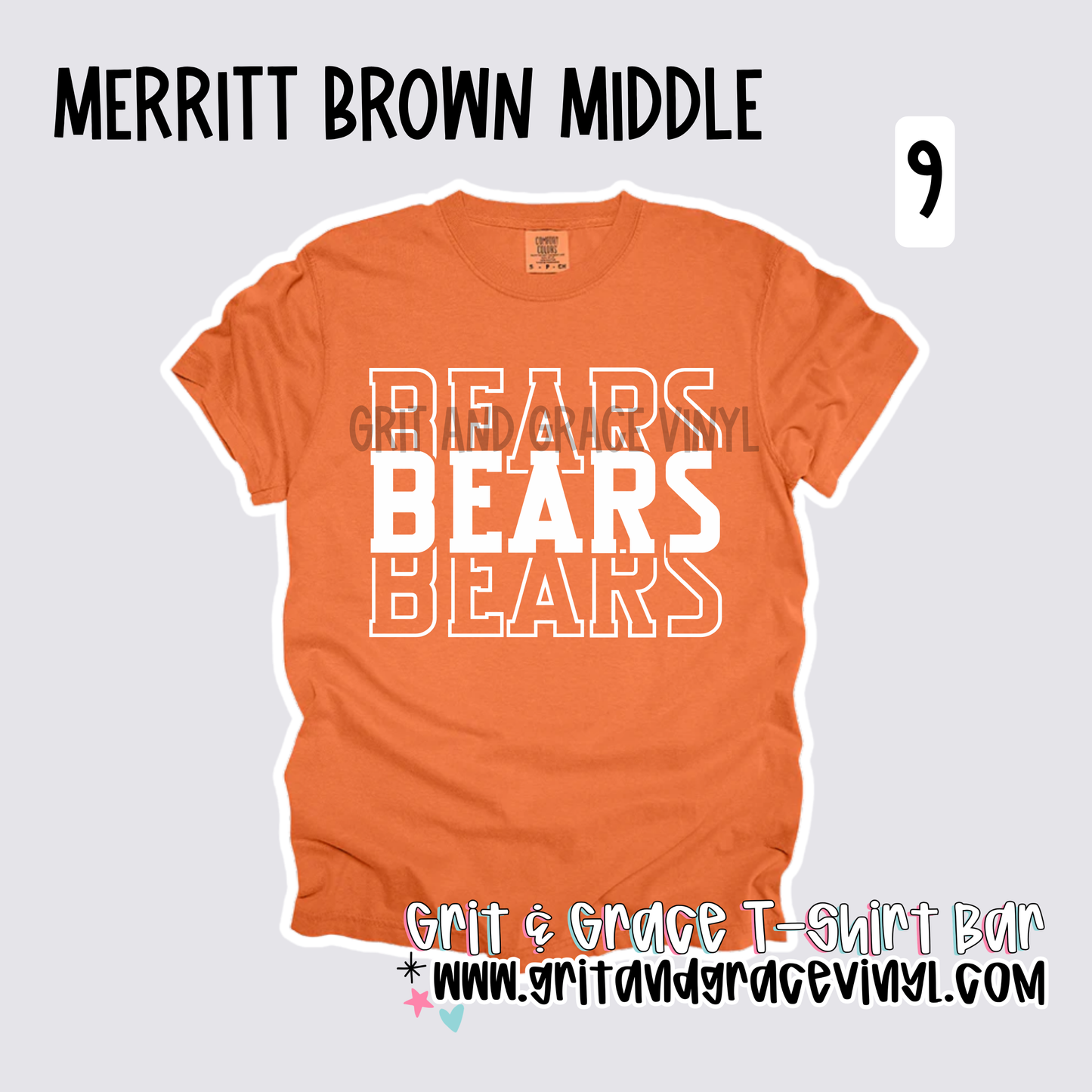 Merritt Brown Middle - School Spirit [Principal Hart APPROVED!] $3/item sold donated