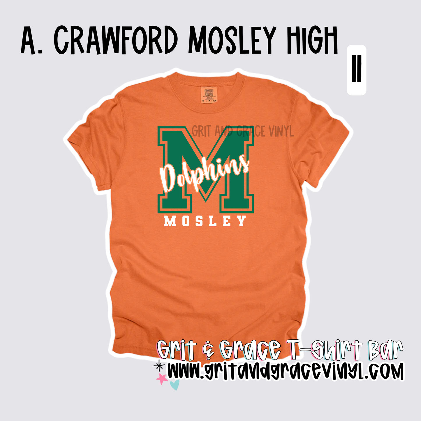 Mosley High - School Spirit [Principal Bullock APPROVED]! $3/item donated