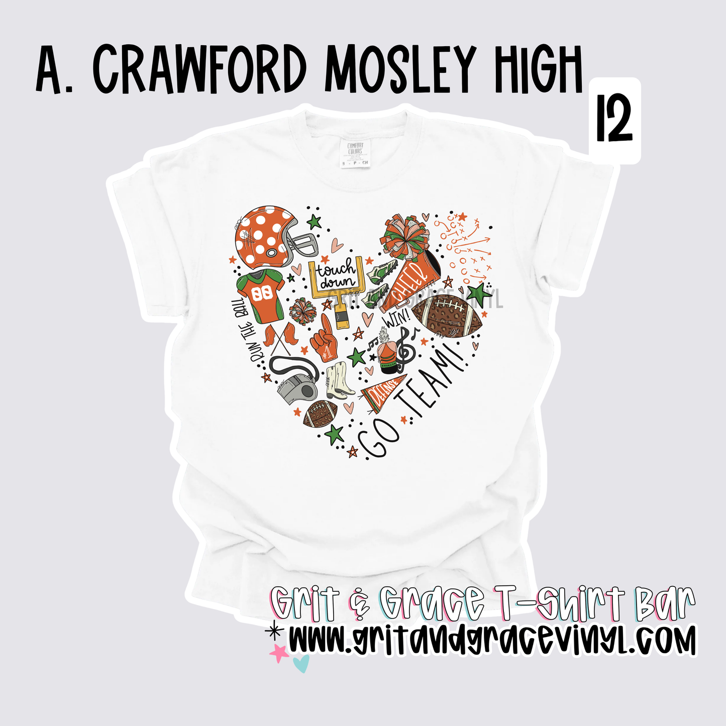 Mosley High - School Spirit [Principal Bullock APPROVED]! $3/item donated