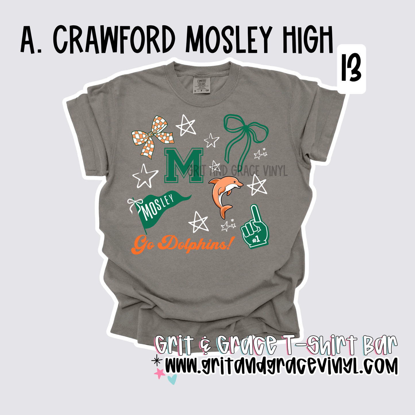 Mosley High - School Spirit [Principal Bullock APPROVED]! $3/item donated