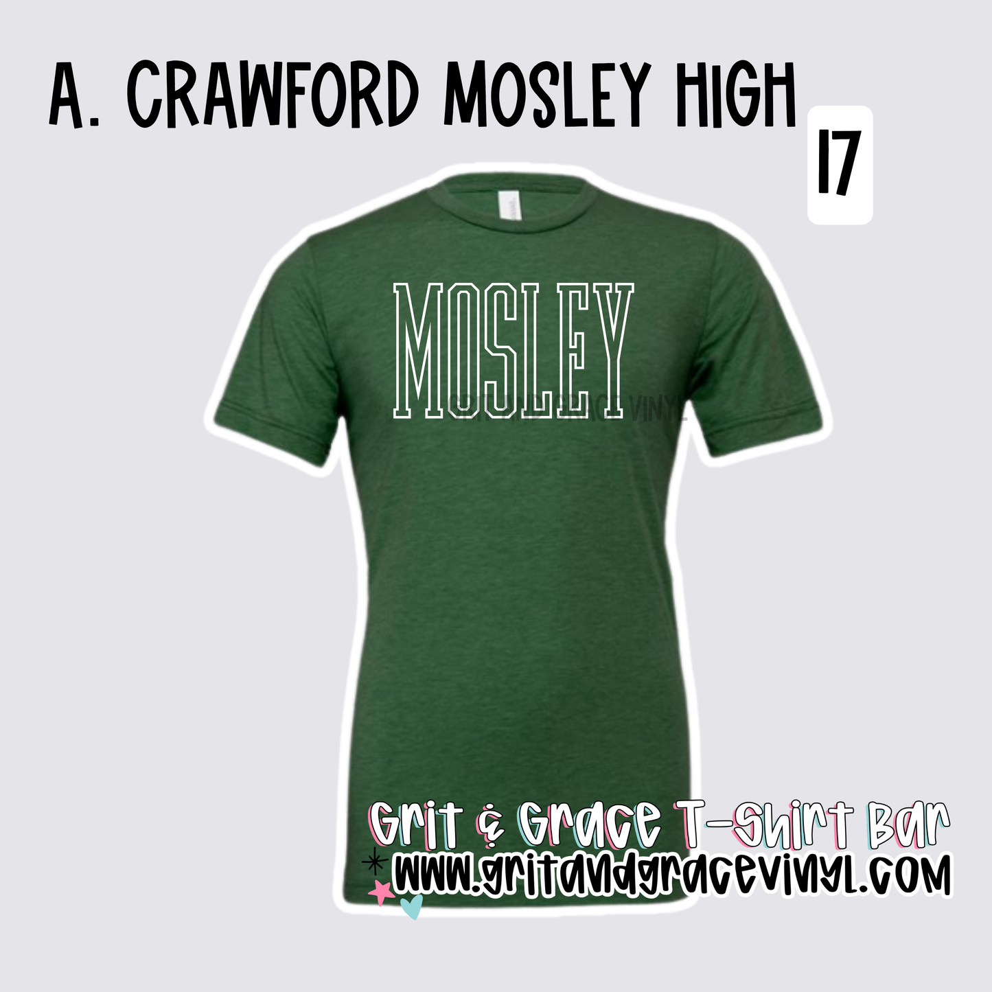 Mosley High - School Spirit [Principal Bullock APPROVED]! $3/item donated