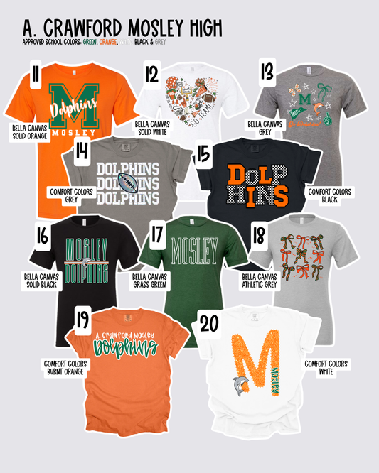 Mosley High - School Spirit [Principal Bullock APPROVED]! $3/item donated