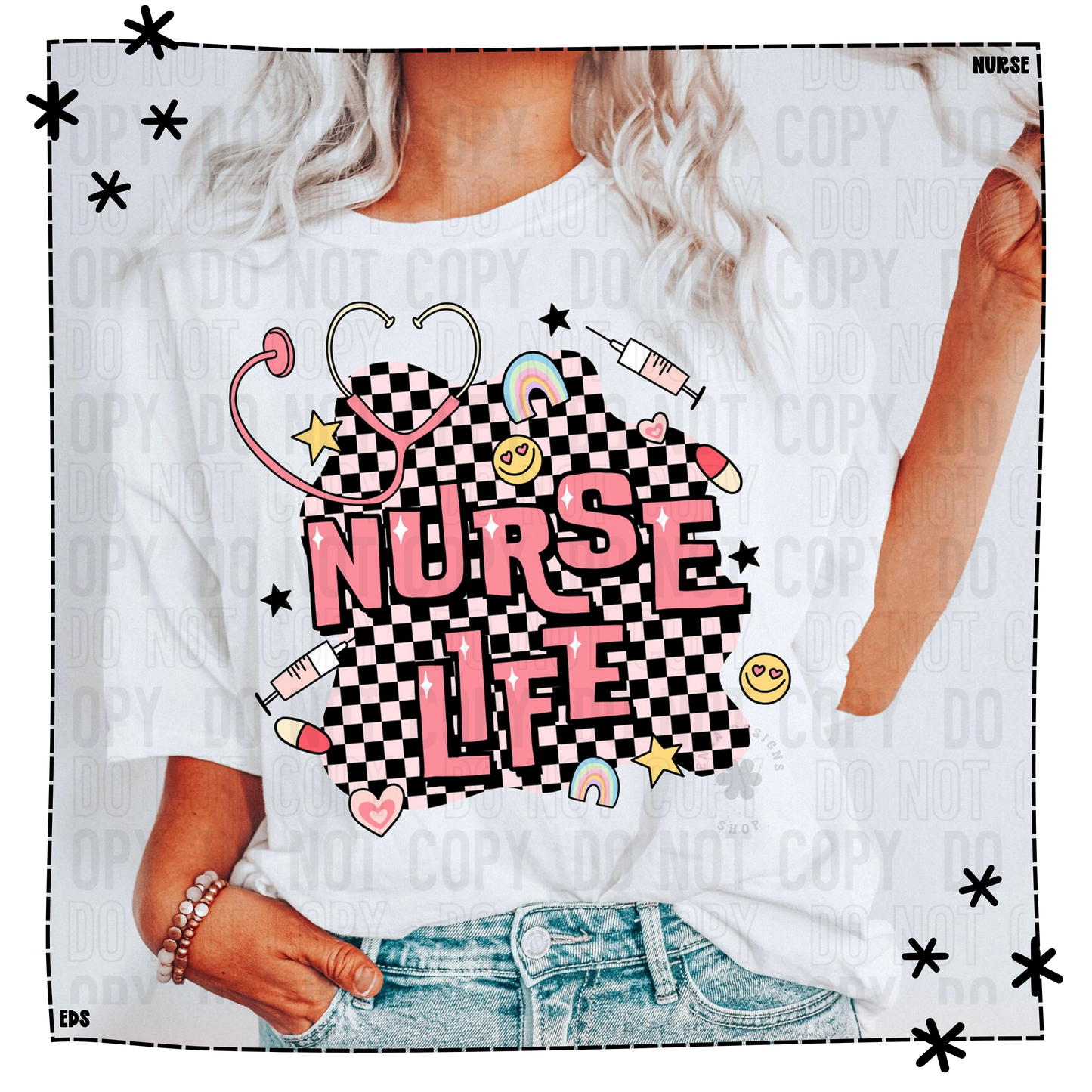 Nurse Life Doodle