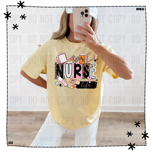 Nurse Life Leopard Blocks