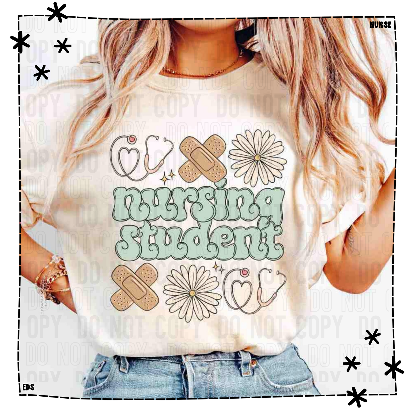Nursing Student Floral