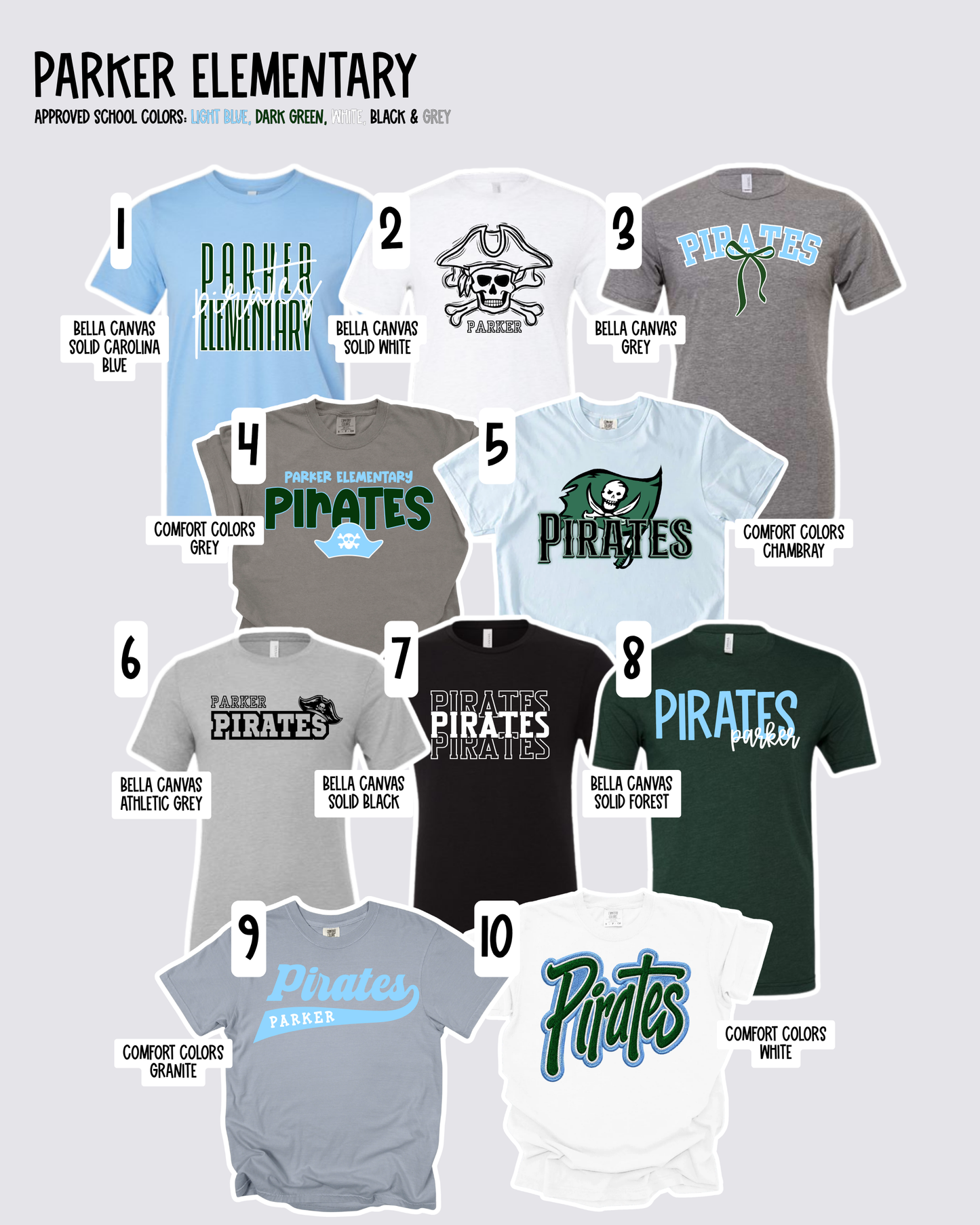 Parker Elementary - School Spirit