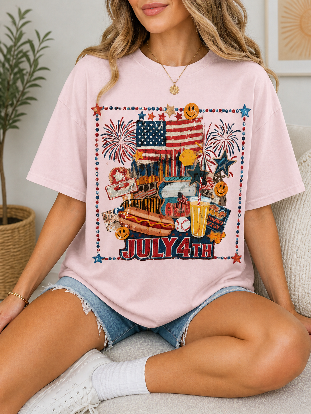 July 4th food (11in adult design)