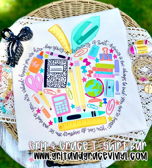 Doodle Supplies Apple