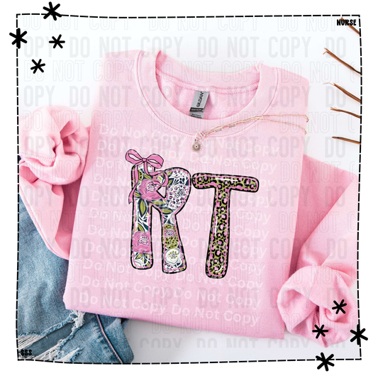 Pink Floral Leopard RT