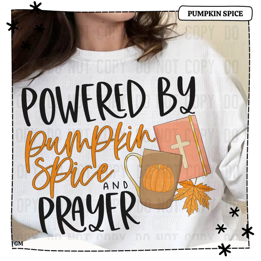 Powered by Pumpkin Spice and Prayer