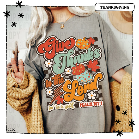 Retro Give Thanks