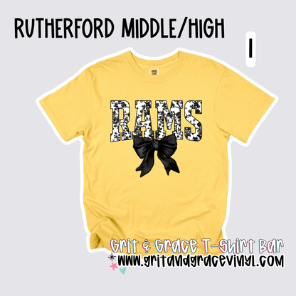Rutherford Middle & High - School Spirit [School Admin APPROVED!] $3/item donated