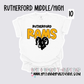 Rutherford Middle & High - School Spirit [School Admin APPROVED!] $3/item donated