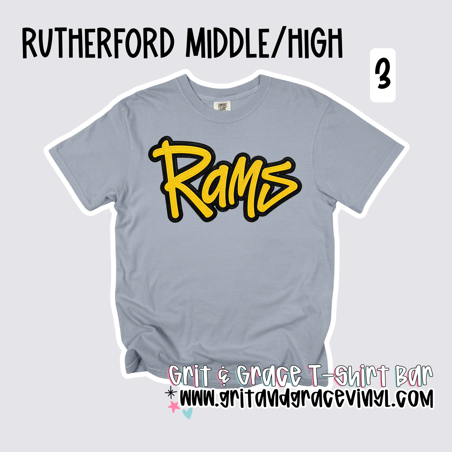 Rutherford Middle & High - School Spirit [School Admin APPROVED!] $3/item donated