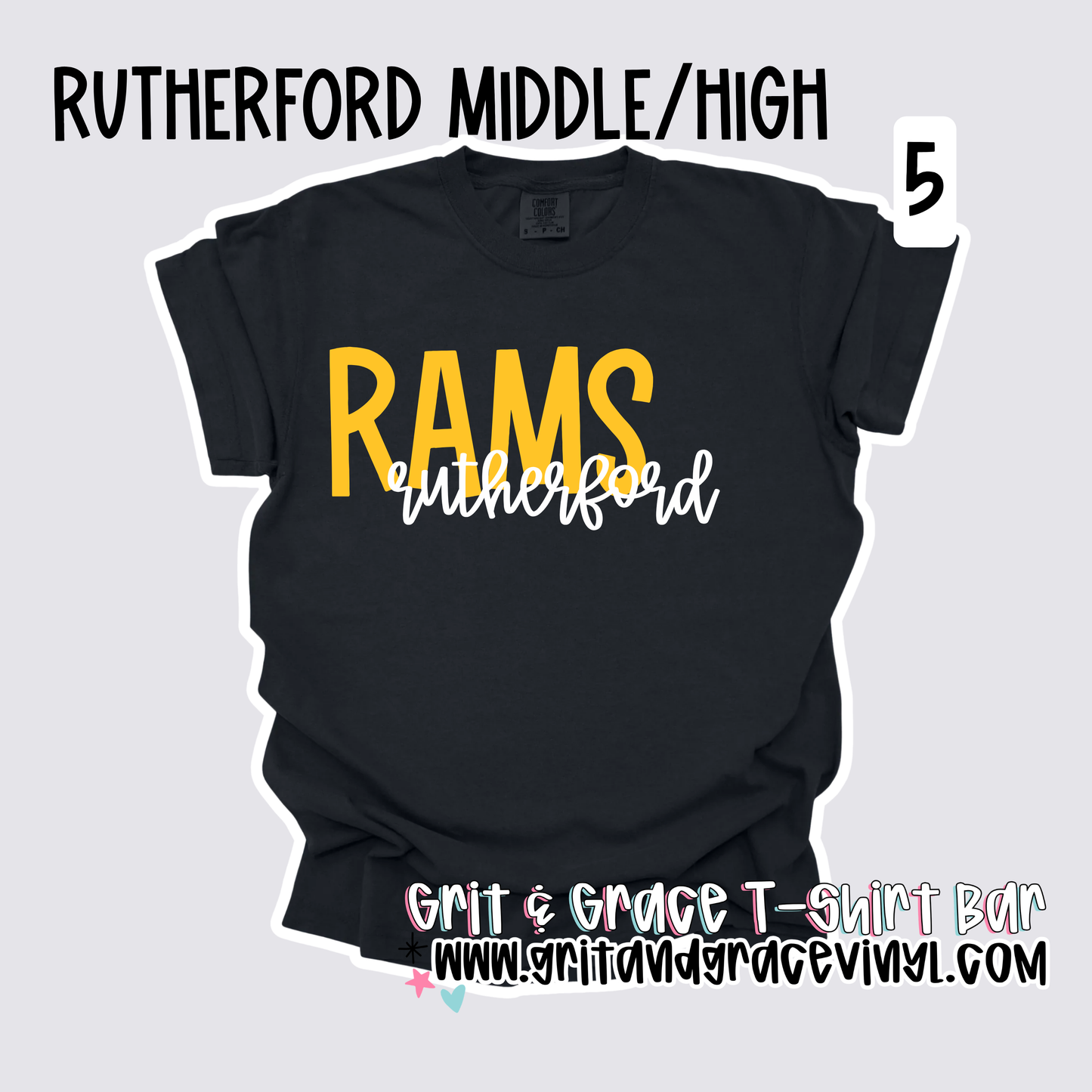 Rutherford Middle & High - School Spirit [School Admin APPROVED!] $3/item donated