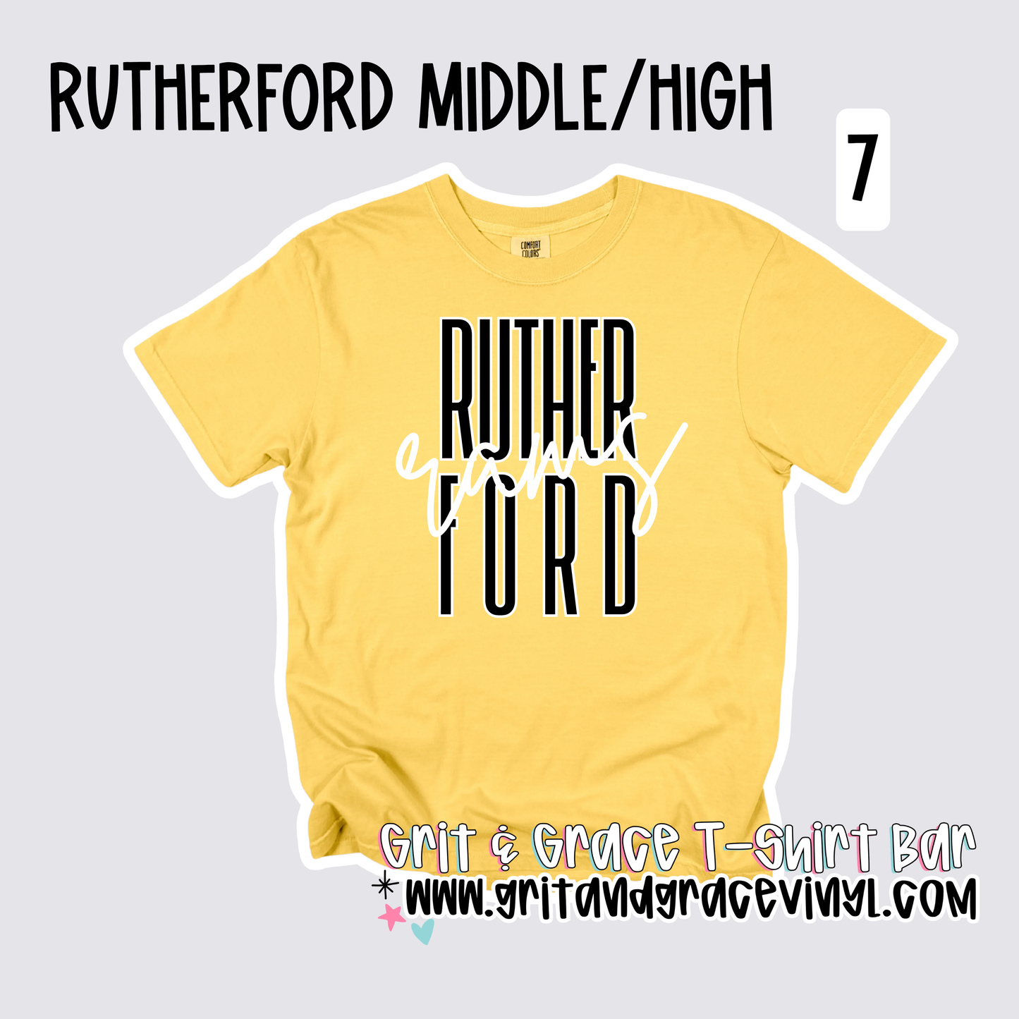 Rutherford Middle & High - School Spirit [School Admin APPROVED!] $3/item donated