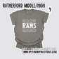 Rutherford Middle & High - School Spirit [School Admin APPROVED!] $3/item donated