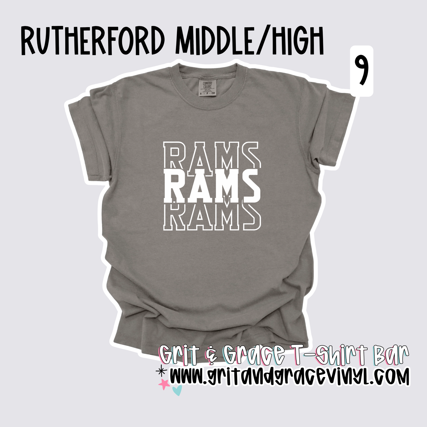 Rutherford Middle & High - School Spirit [School Admin APPROVED!] $3/item donated