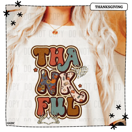 Thankful Skelton Heart