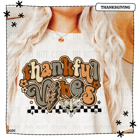 Thankful Vibes Skellie