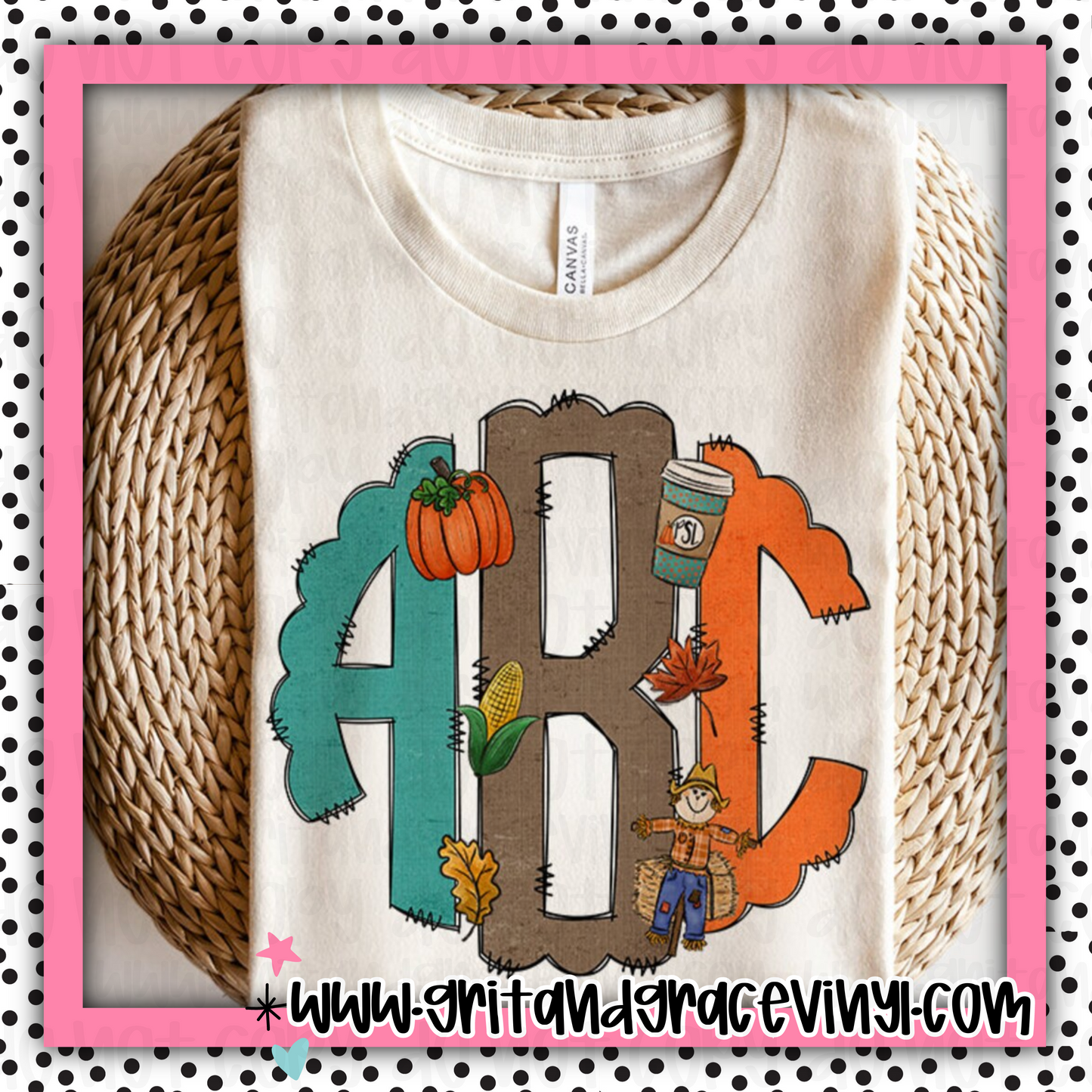 Fall Plain Monogram