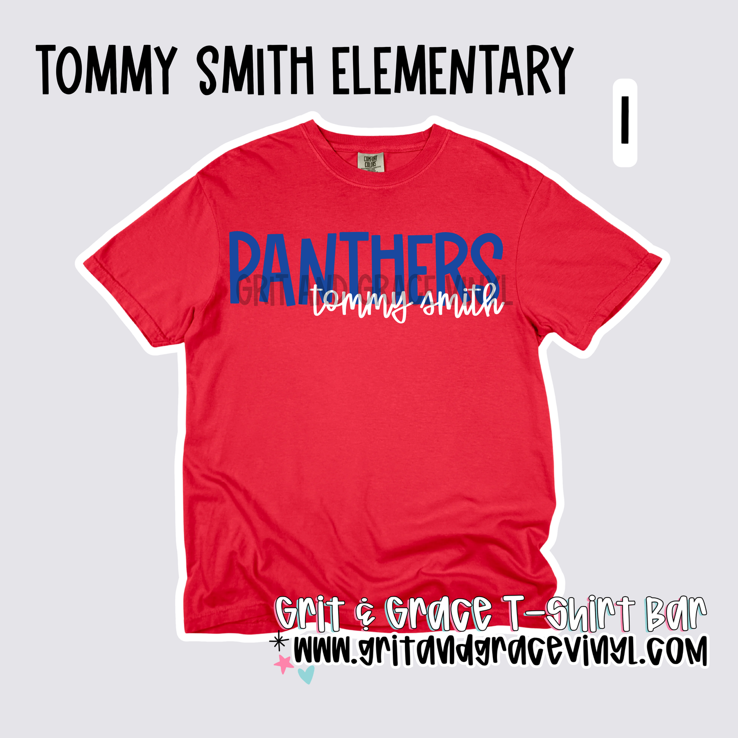 Tommy Smith Elementary - School Spirit [Principal Kirkpatrick APPROVED!] $3/item sold donated