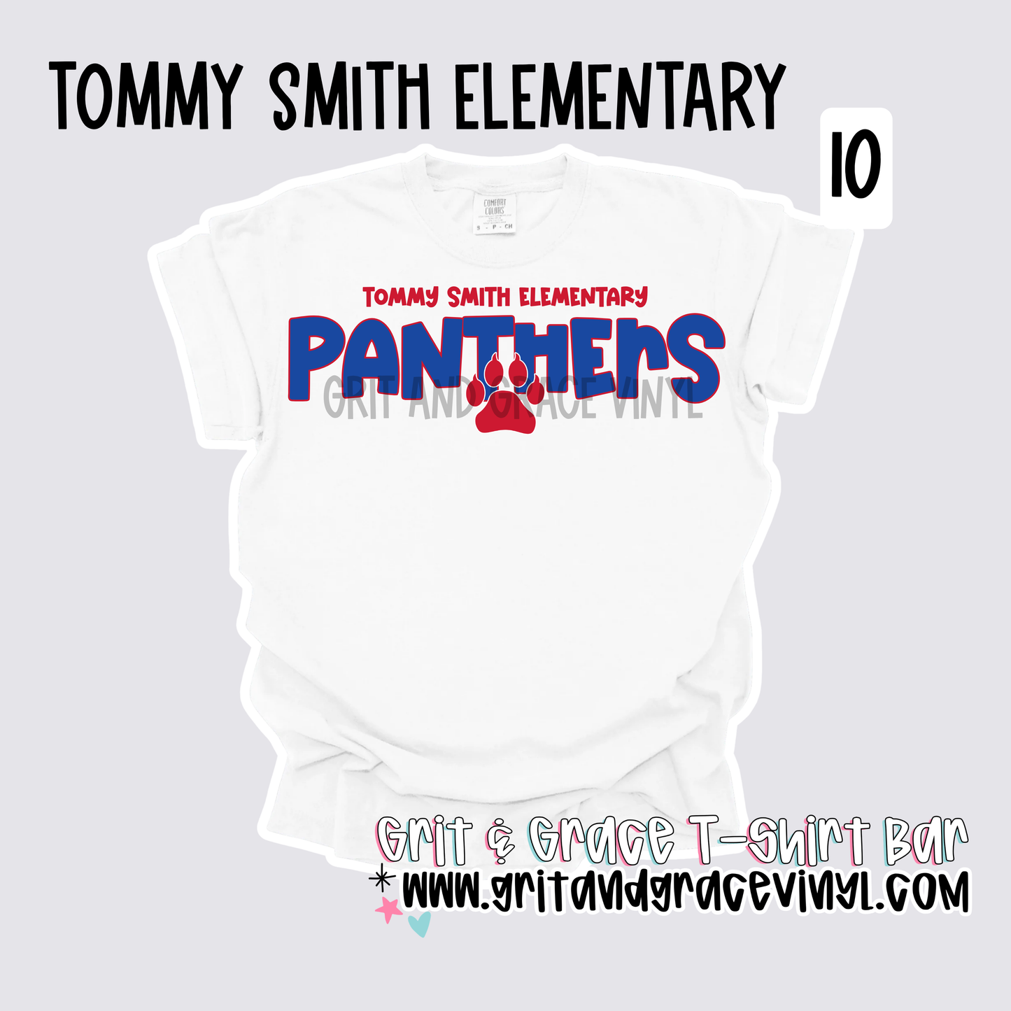 Tommy Smith Elementary - School Spirit [Principal Kirkpatrick APPROVED!] $3/item sold donated