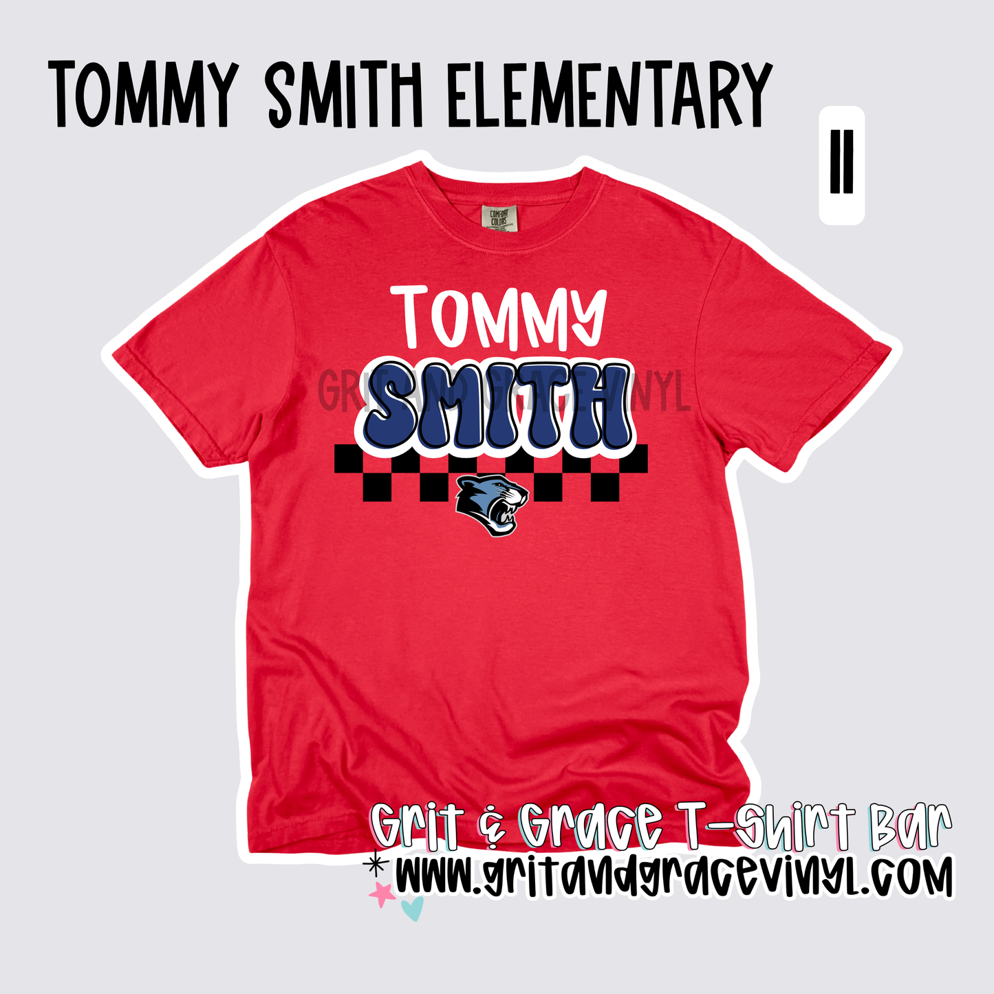 Tommy Smith Elementary - School Spirit [Principal Kirkpatrick APPROVED!] $3/item sold donated