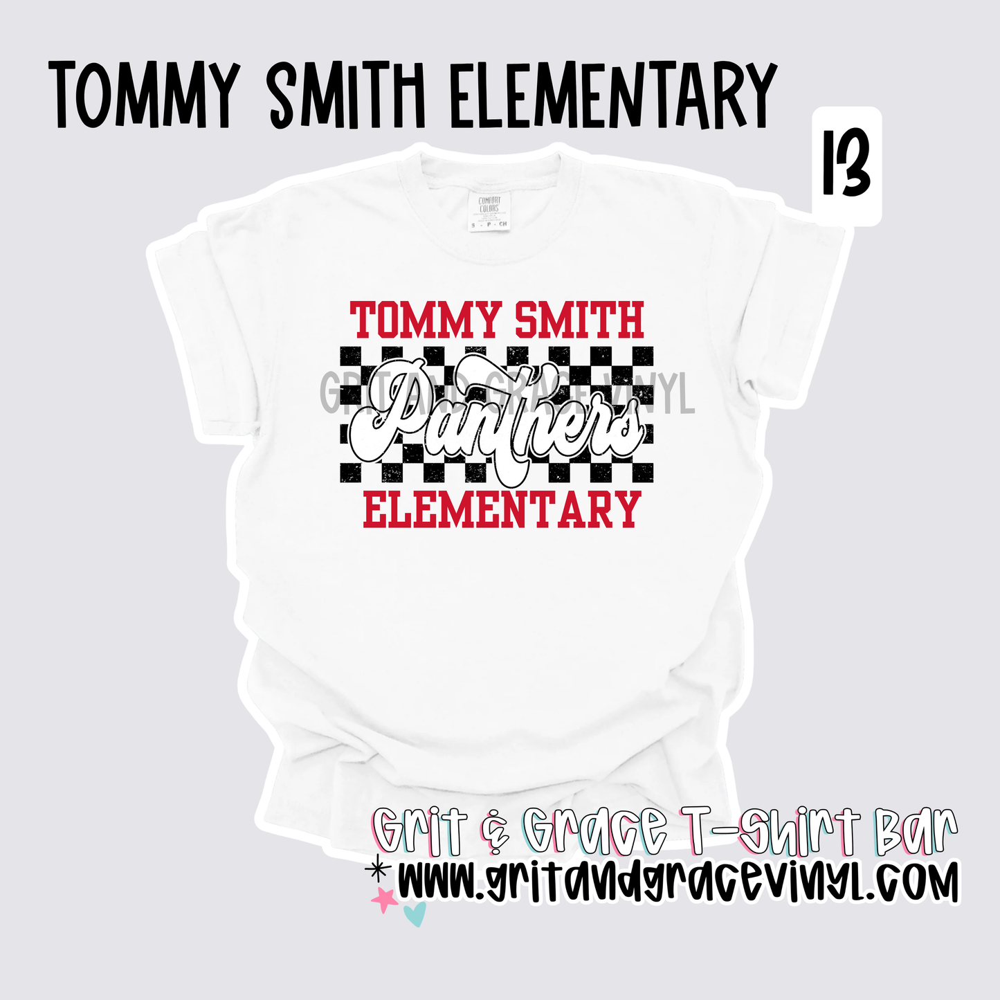 Tommy Smith Elementary - School Spirit [Principal Kirkpatrick APPROVED!] $3/item sold donated