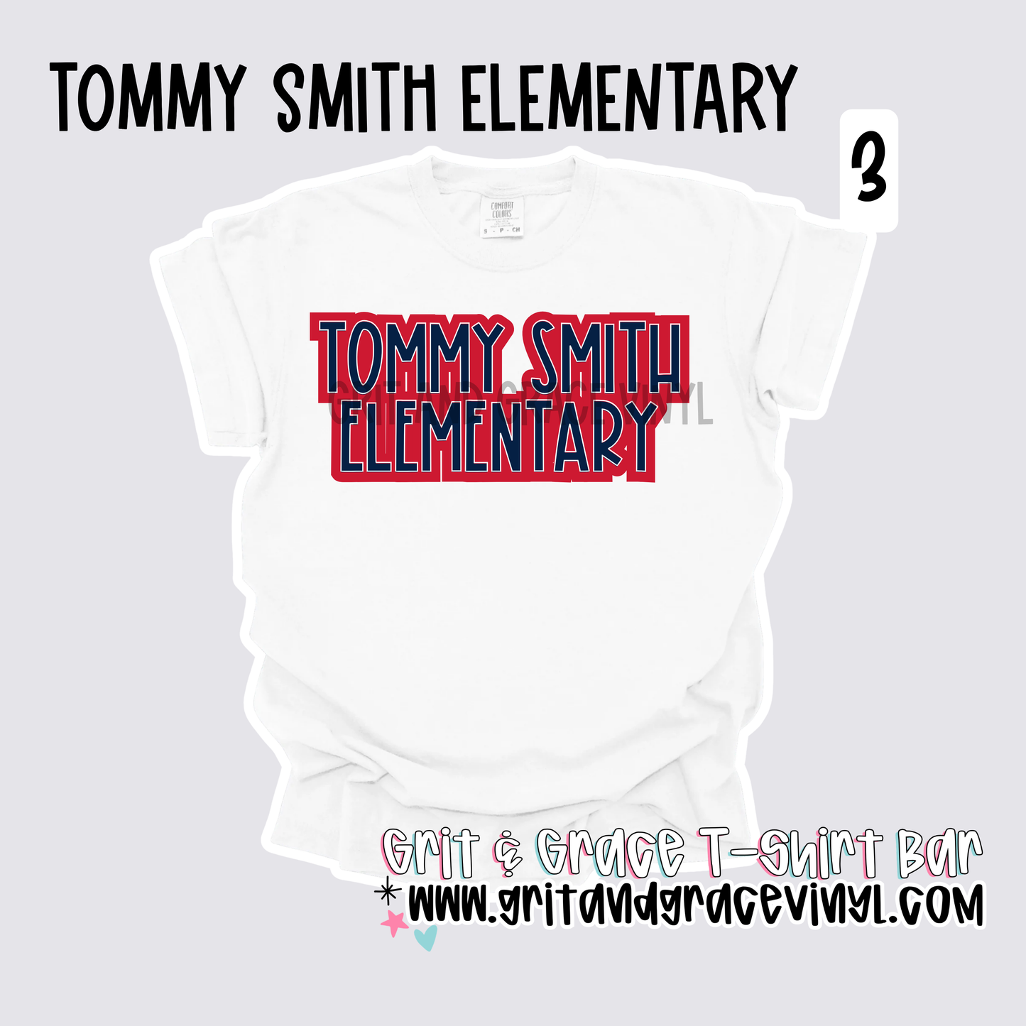 Tommy Smith Elementary - School Spirit [Principal Kirkpatrick APPROVED!] $3/item sold donated
