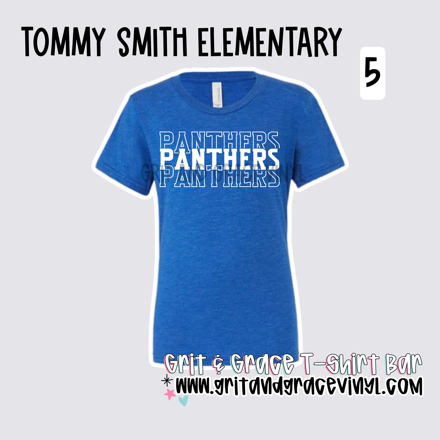 Tommy Smith Elementary - School Spirit [Principal Kirkpatrick APPROVED!] $3/item sold donated