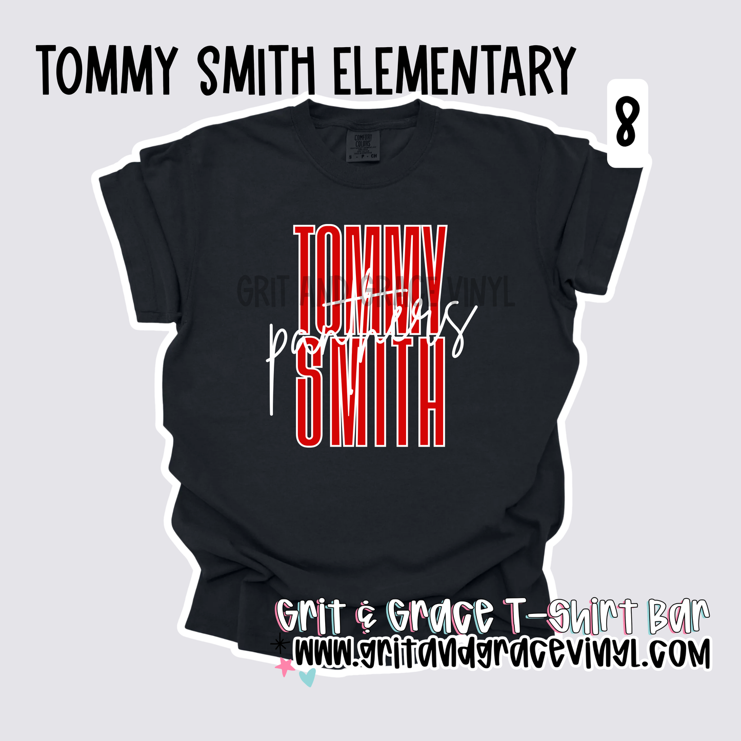 Tommy Smith Elementary - School Spirit [Principal Kirkpatrick APPROVED!] $3/item sold donated