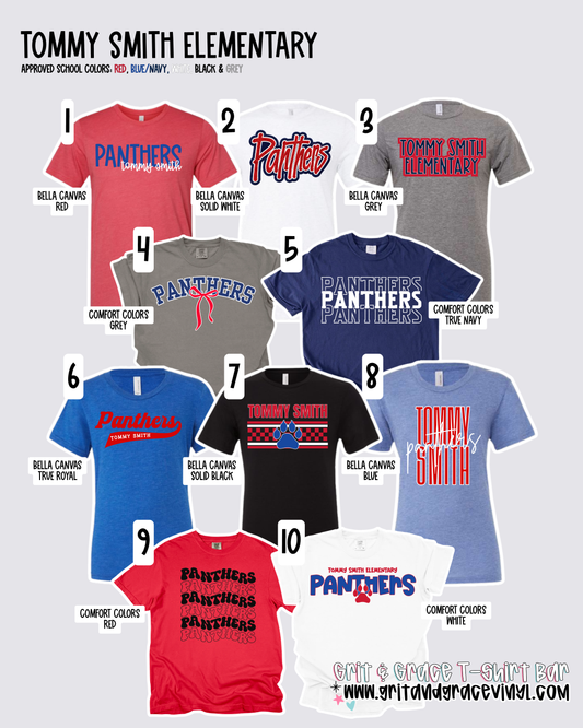 Tommy Smith Elementary - School Spirit [Principal Kirkpatrick APPROVED!] $3/item sold donated