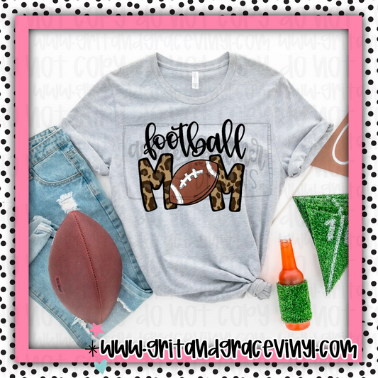 Football Mom Leopard