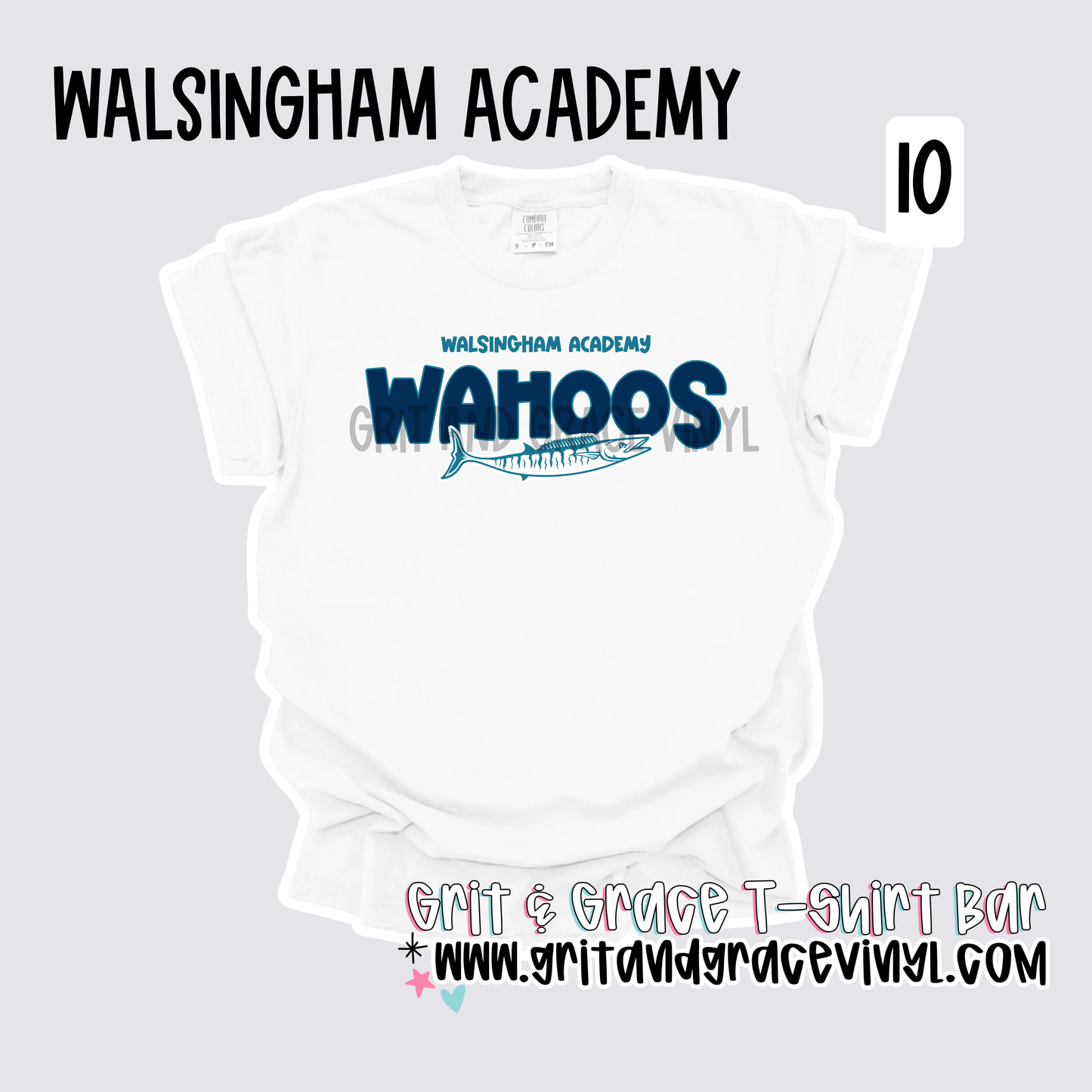 Walsingham Academy - School Spirit [Principal Kemp APPROVED!] $3/item sold donated