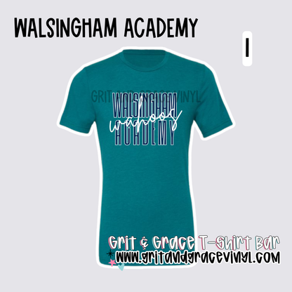 Walsingham Academy - School Spirit [Principal Kemp APPROVED!] $3/item sold donated