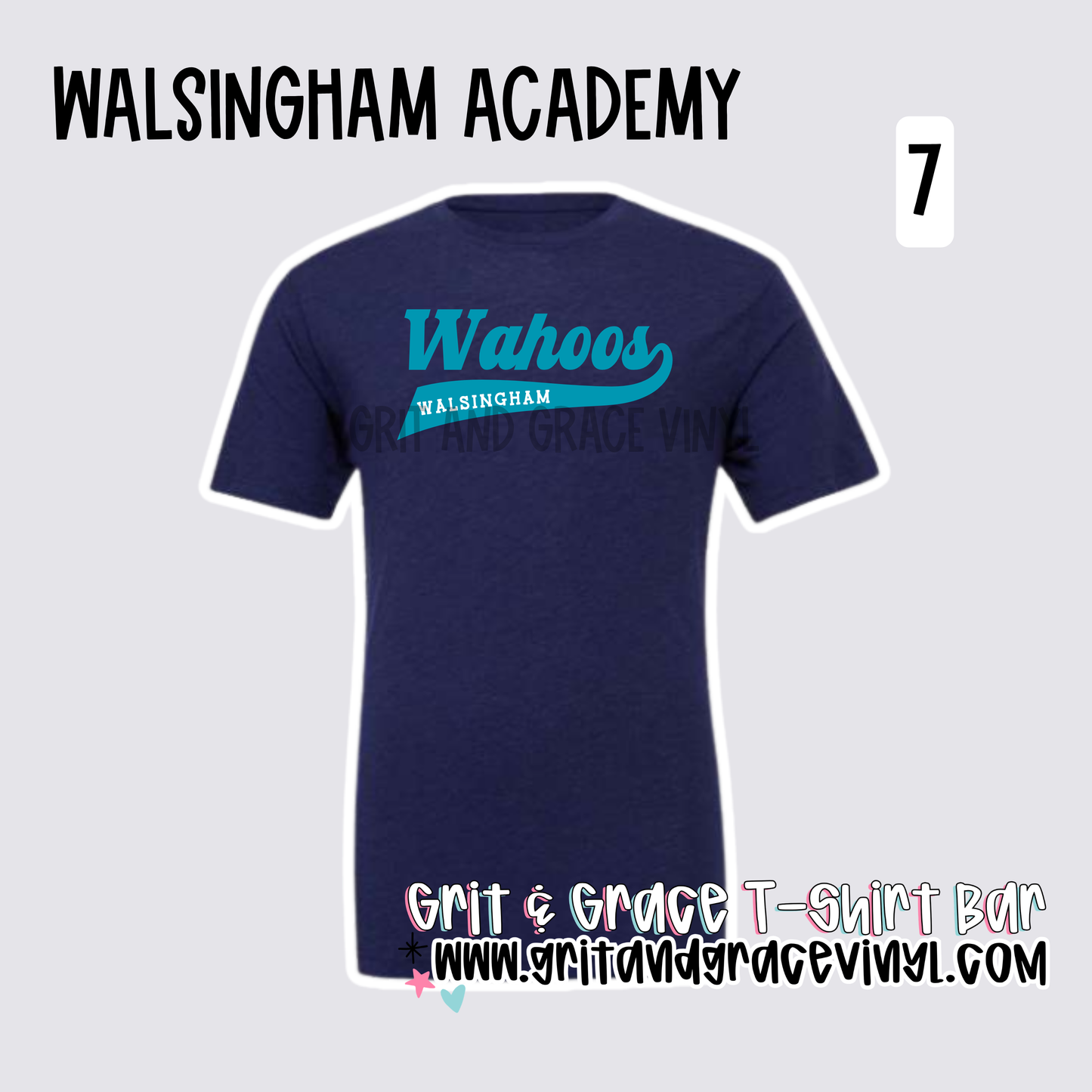 Walsingham Academy - School Spirit [Principal Kemp APPROVED!] $3/item sold donated