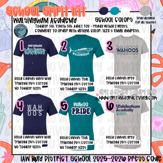 Walsingham Academy - School Spirit
