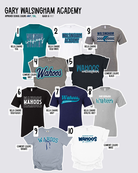 Walsingham Academy - School Spirit [Principal Kemp APPROVED!] $3/item sold donated