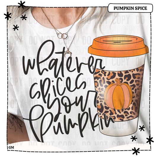 Whatever Spices Your Pumpkin