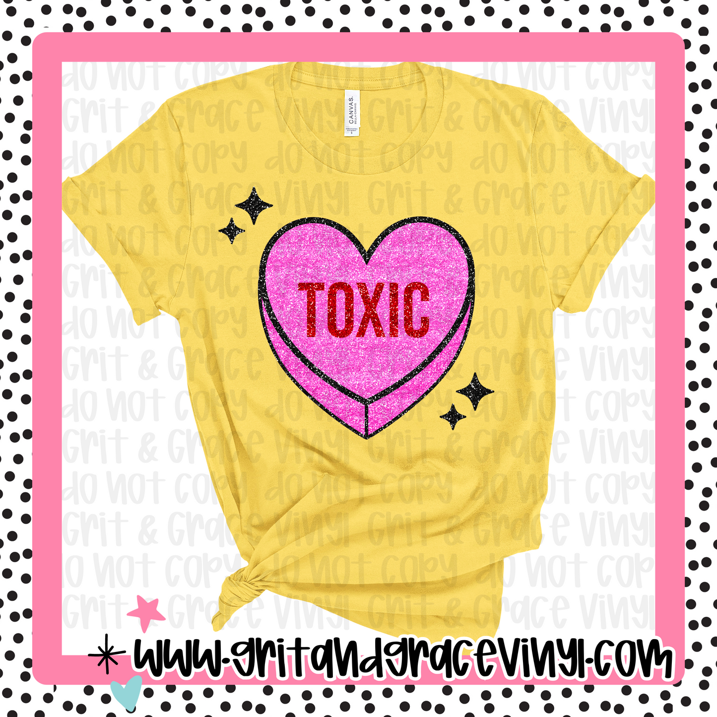 Toxic Shimmer Heart