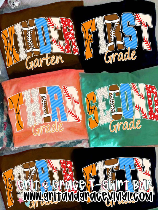 Sport Grades (Kinder - 5th Grade)