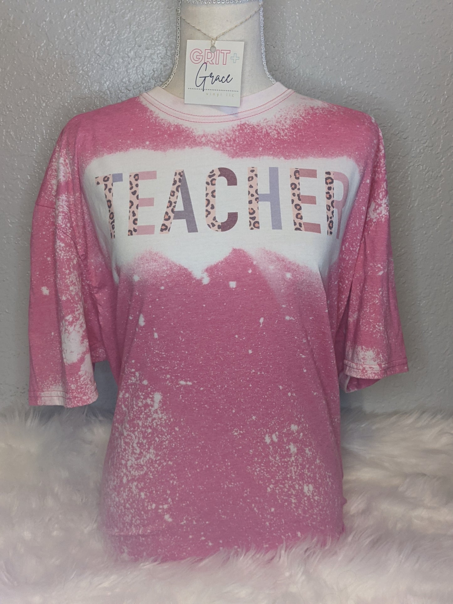 TEACHER - Gildan Pink 2X