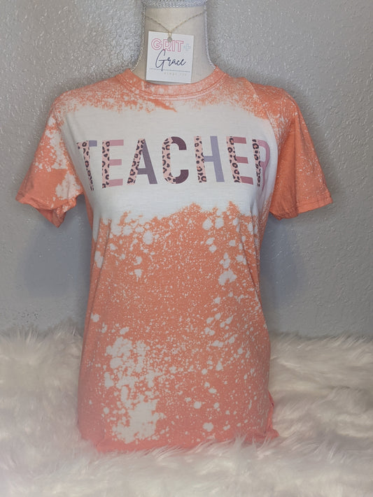 TEACHER - Gildan Orange Small